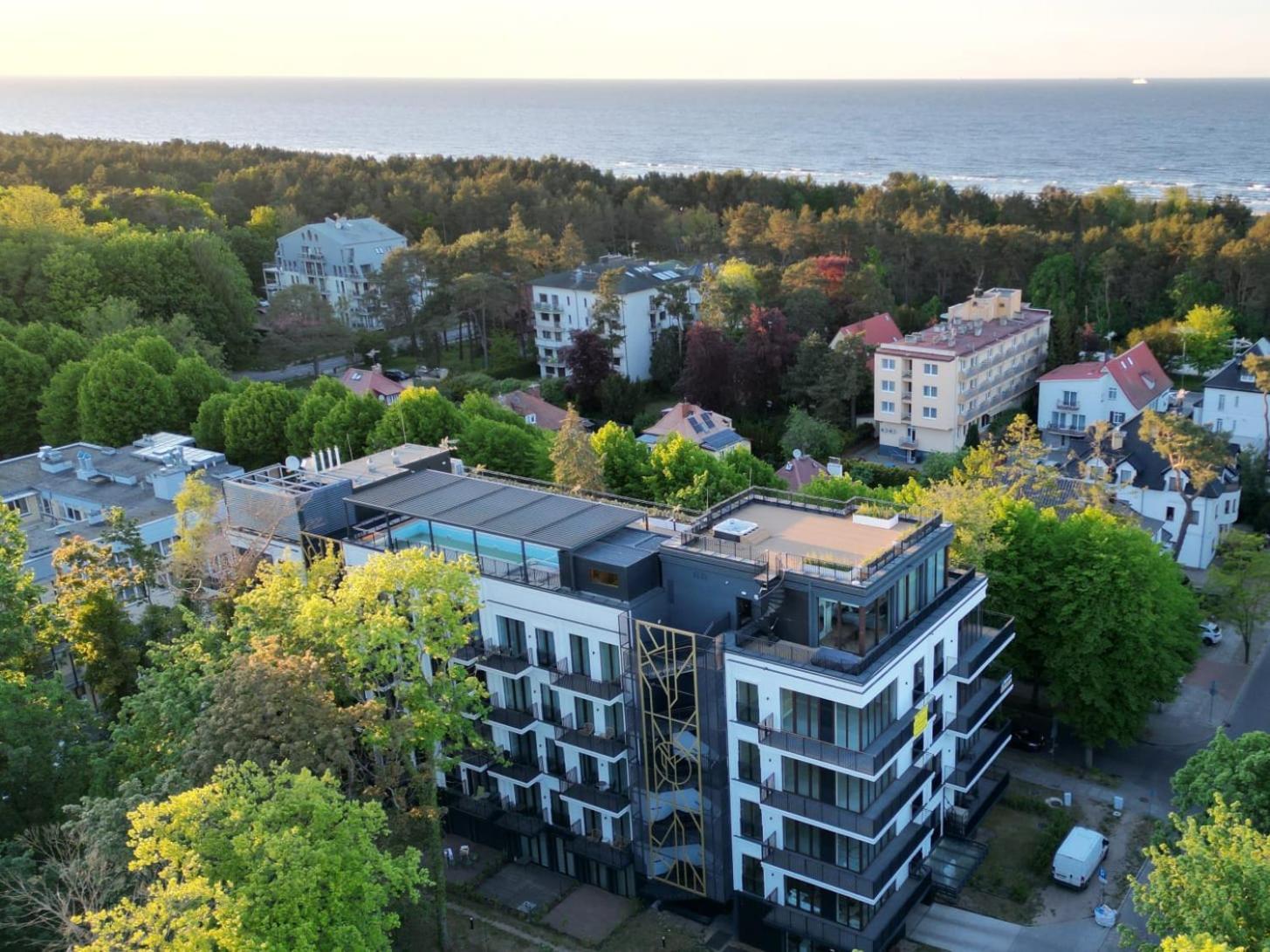 Ferienwohnung Seaside Garden Blue Swinemünde Exterior foto