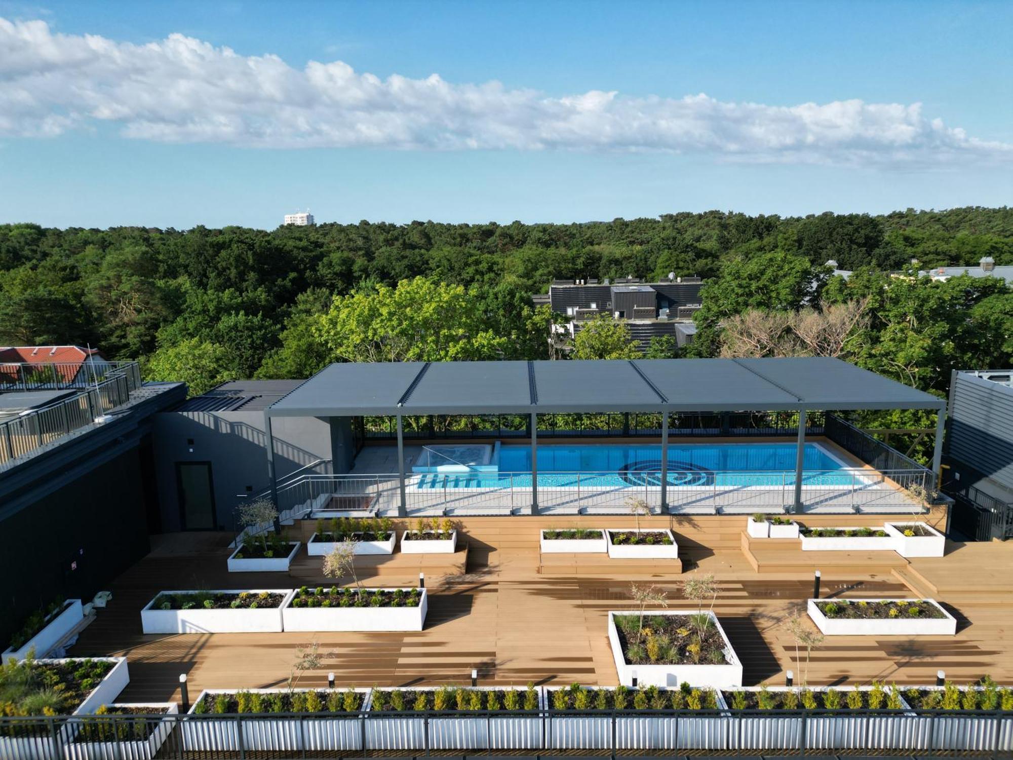 Ferienwohnung Seaside Garden Blue Swinemünde Exterior foto